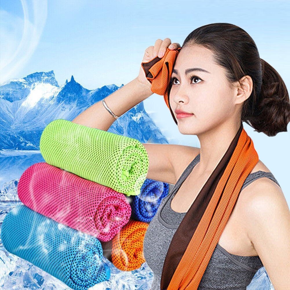 Microfiber Sport Towel - Rapid Cooling Sport Towel - Super Vinyasa