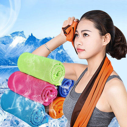 Microfiber Sport Towel - Rapid Cooling Sport Towel - Super Vinyasa