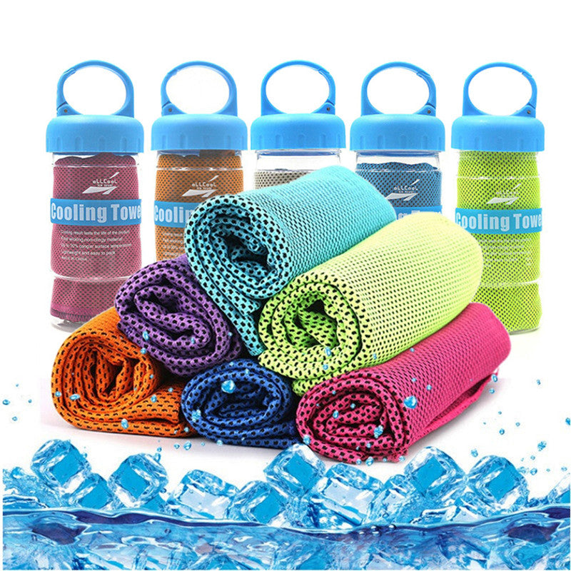 Microfiber Sport Towel - Rapid Cooling Sport Towel - Super Vinyasa