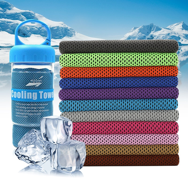 Microfiber Sport Towel - Rapid Cooling Sport Towel - Super Vinyasa
